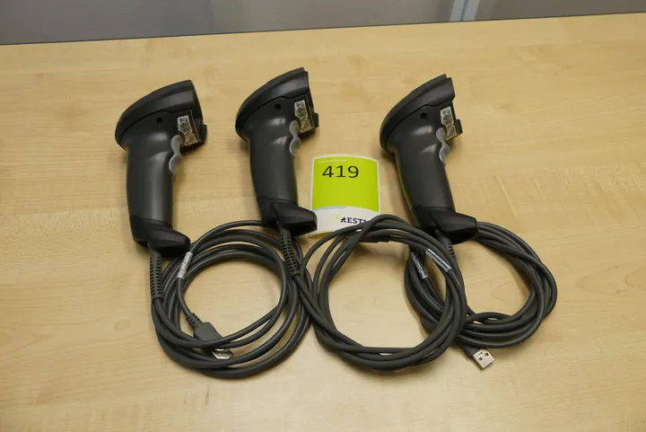 3x Zebra -Scanner